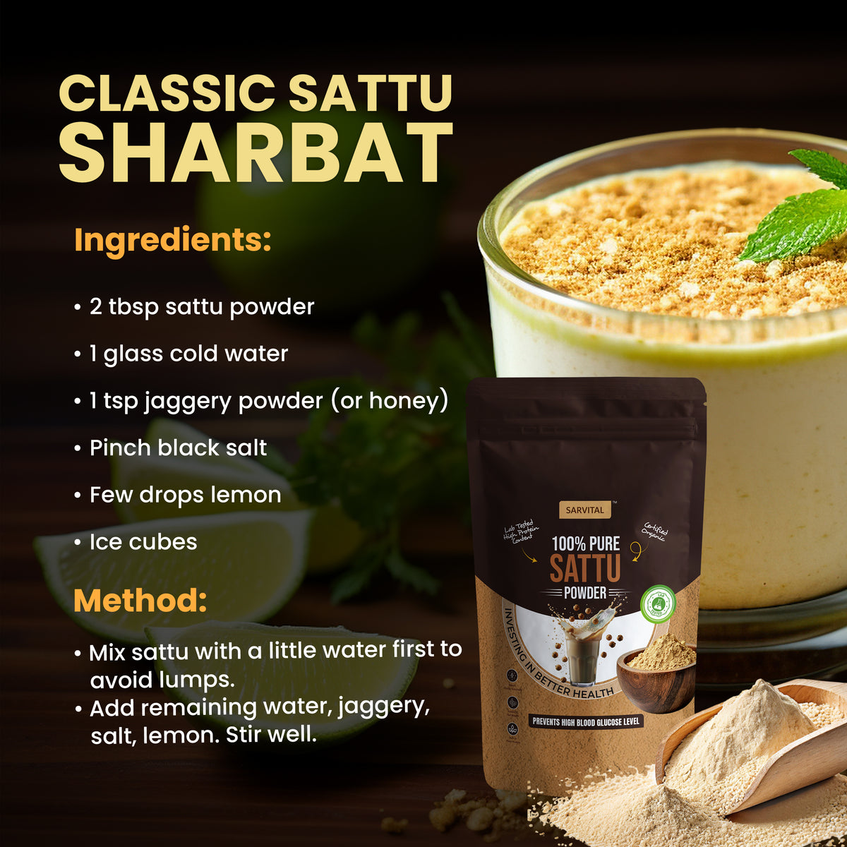 Sattu Powder